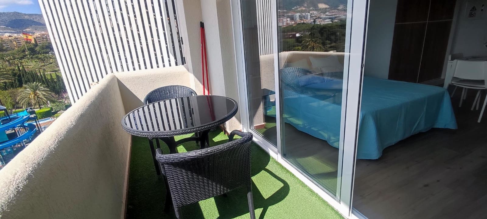 1 quarto Estúdio para arrendar em Benalmadena Costa com piscina - 1 000 € (Ref: 9438539)