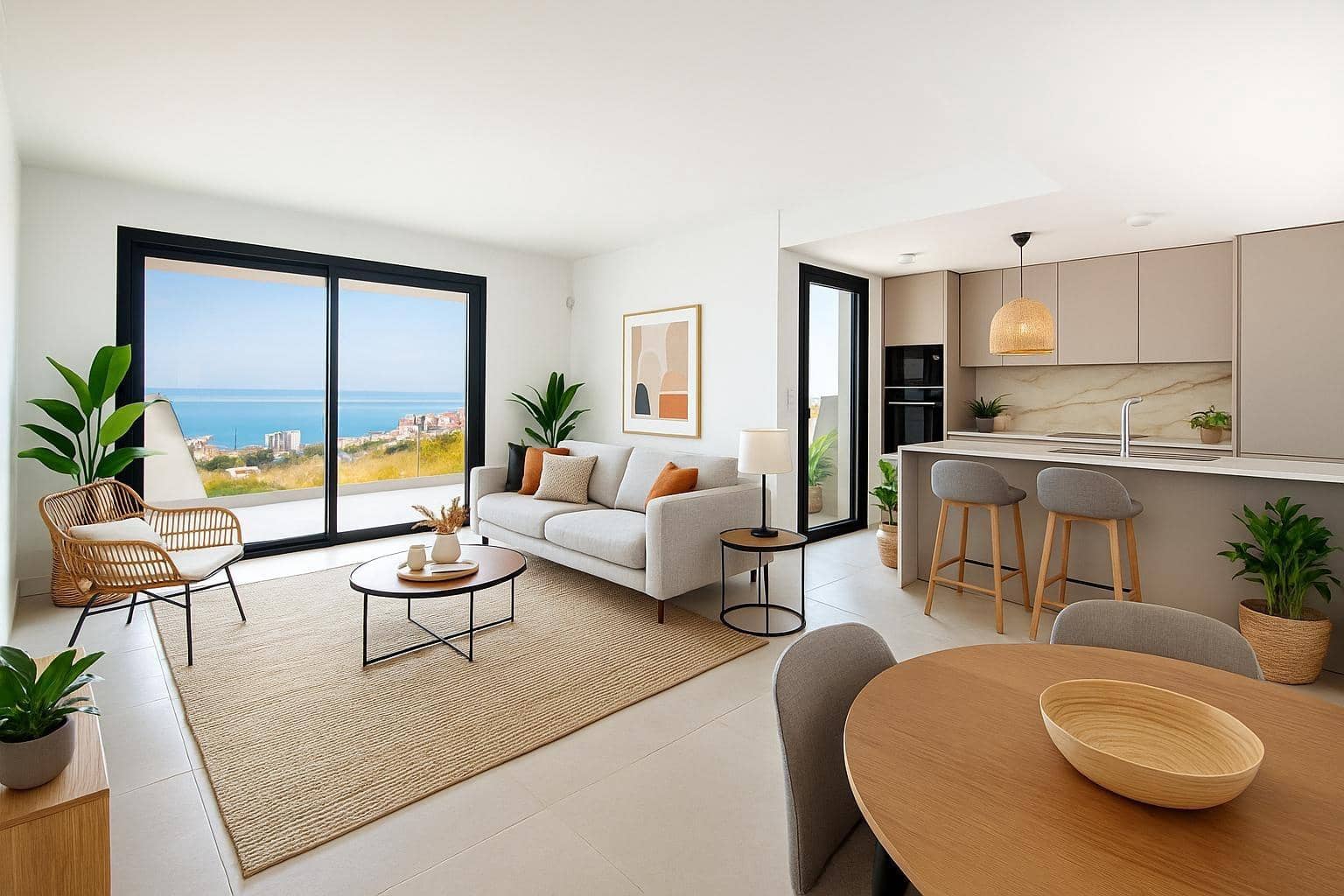 3 makuuhuone Asunto myytävänä paikassa Fuengirola mukana uima-altaan 
autotalli - 799 000 € (Ref: 9639462)