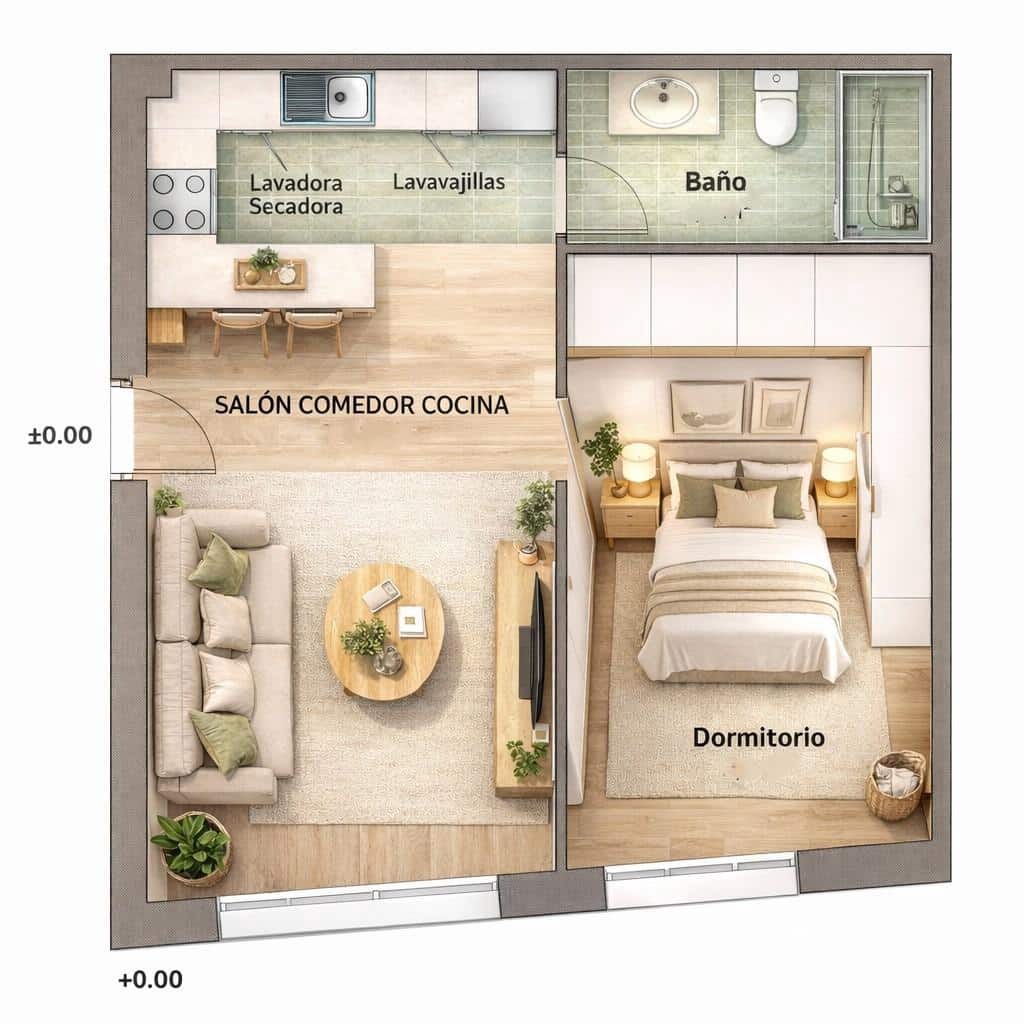 1 soveværelse Lejlighed til salg i Torremolinos - € 248.000 (Ref: 9778065)