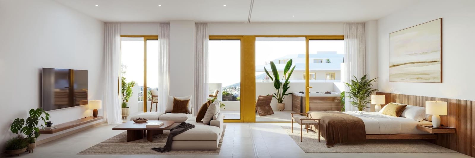 Piso de 2 habitaciones en Fuengirola en venta con piscina garaje - 345.000 € (Ref: 9797041)