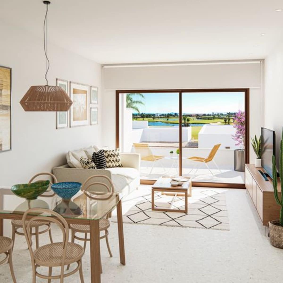 3 soveværelse Lejlighed til salg i Los Alcazares med swimmingpool garage - € 389.000 (Ref: 8494089)