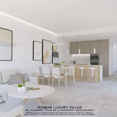 3 quarto Moradia para venda em Mil Palmeras, Pilar de la Horadada com piscina garagem - 539 900 € (Ref: 8651479)