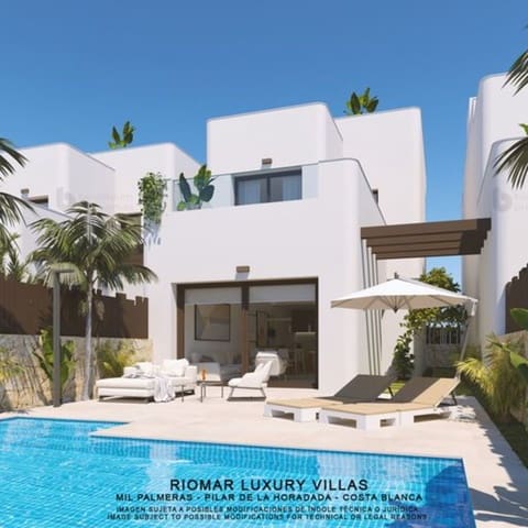 3 quarto Moradia para venda em Mil Palmeras, Pilar de la Horadada com piscina garagem - 539 900 € (Ref: 8651479)