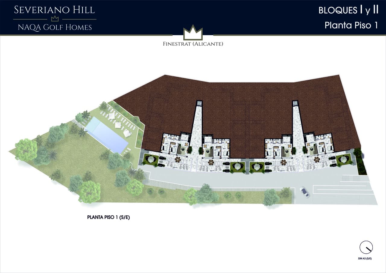 2 camera da letto Appartamento in vendita in Finestrat con piscina garage - 345.000 € (Rif: 8850541)