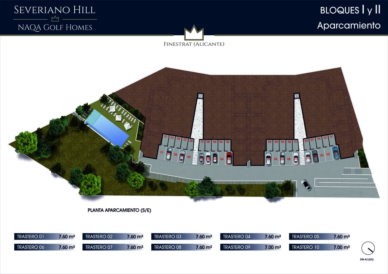 2 camera da letto Appartamento in vendita in Finestrat con piscina garage - 345.000 € (Rif: 8850541)