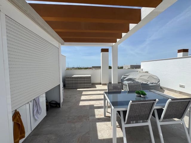 2 soveværelse Penthouse til salg i Pilar de la Horadada ciudad, Pilar de la Horadada med swimmingpool garage - € 330.000 (Ref: 9161620)