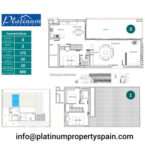 4 bedroom Villa for sale in Sucina, Murcia city with pool - € 725,000 (Ref: 9303730)