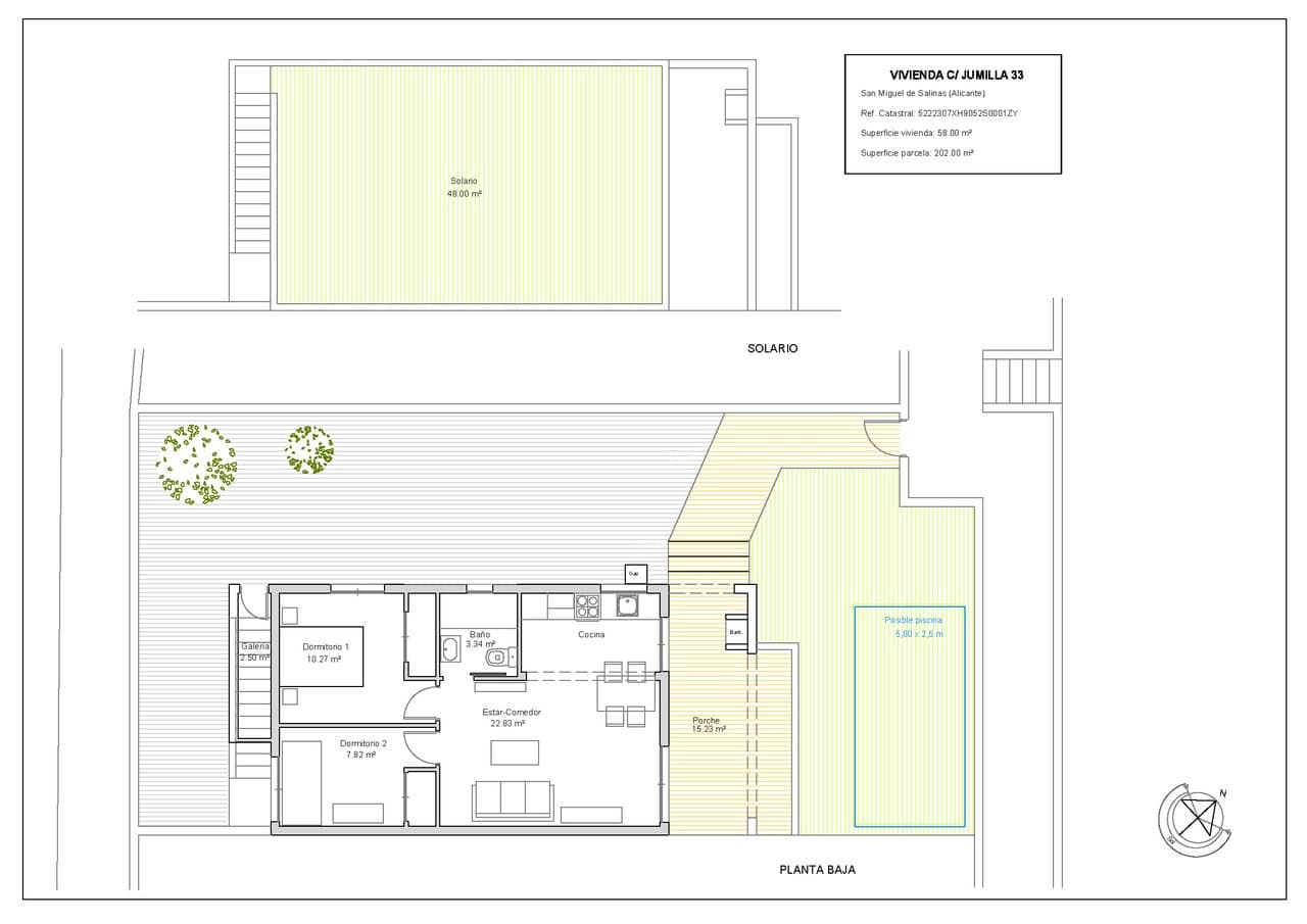 2 soveværelse Bungalow til salg i Villamartin - € 199.000 (Ref: 9563883)