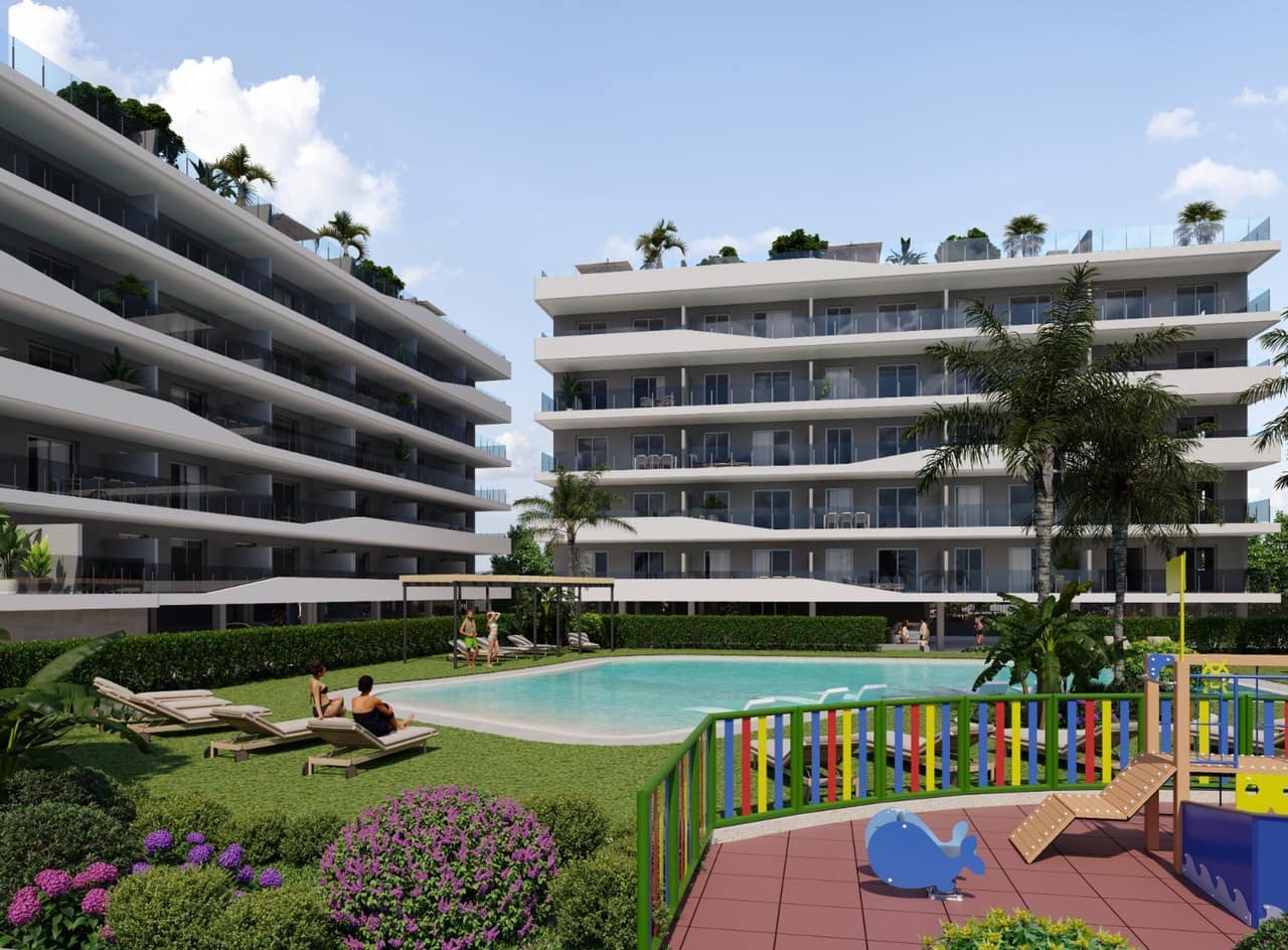 Apartamento de 2 habitaciones en Santa Pola en venta con piscina - 420.000 € (Ref: 9850277)