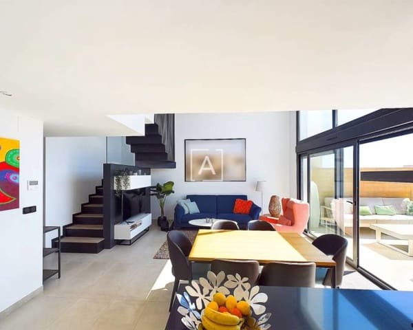 3 soverom Penthouse til salgs i Los Dolses, Orihuela med svømmebasseng garasje - € 559 000 (Ref: 9941230)