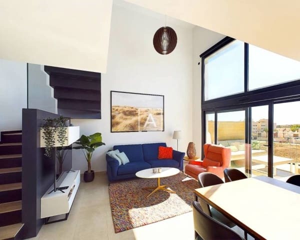 3 soverom Penthouse til salgs i Los Dolses, Orihuela med svømmebasseng garasje - € 559 000 (Ref: 9941230)