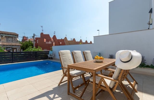 5 soveværelse Semi-Rækkehus til salg i Nueva Torrevieja - Aguas Nuevas, Torrevieja med swimmingpool garage - € 474.900 (Ref: 10101297)