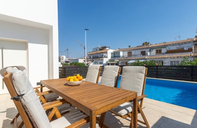5 soveværelse Semi-Rækkehus til salg i Nueva Torrevieja - Aguas Nuevas, Torrevieja med swimmingpool garage - € 474.900 (Ref: 10101297)