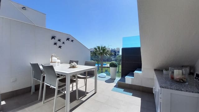 2 quarto Penthouse para venda em El Raso, Guardamar del Segura com piscina garagem - 309 900 € (Ref: 8488199)