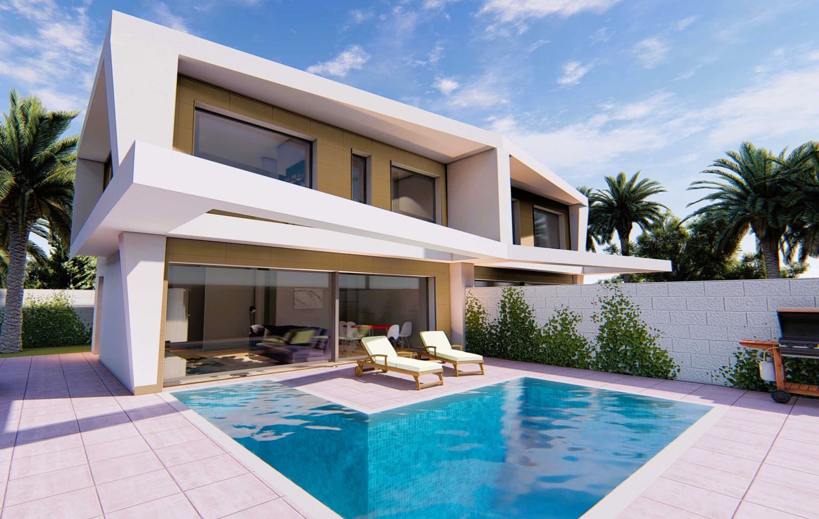3 bedroom Villa for sale in Gran Alacant with pool garage - € 435,000 (Ref: 9618124)