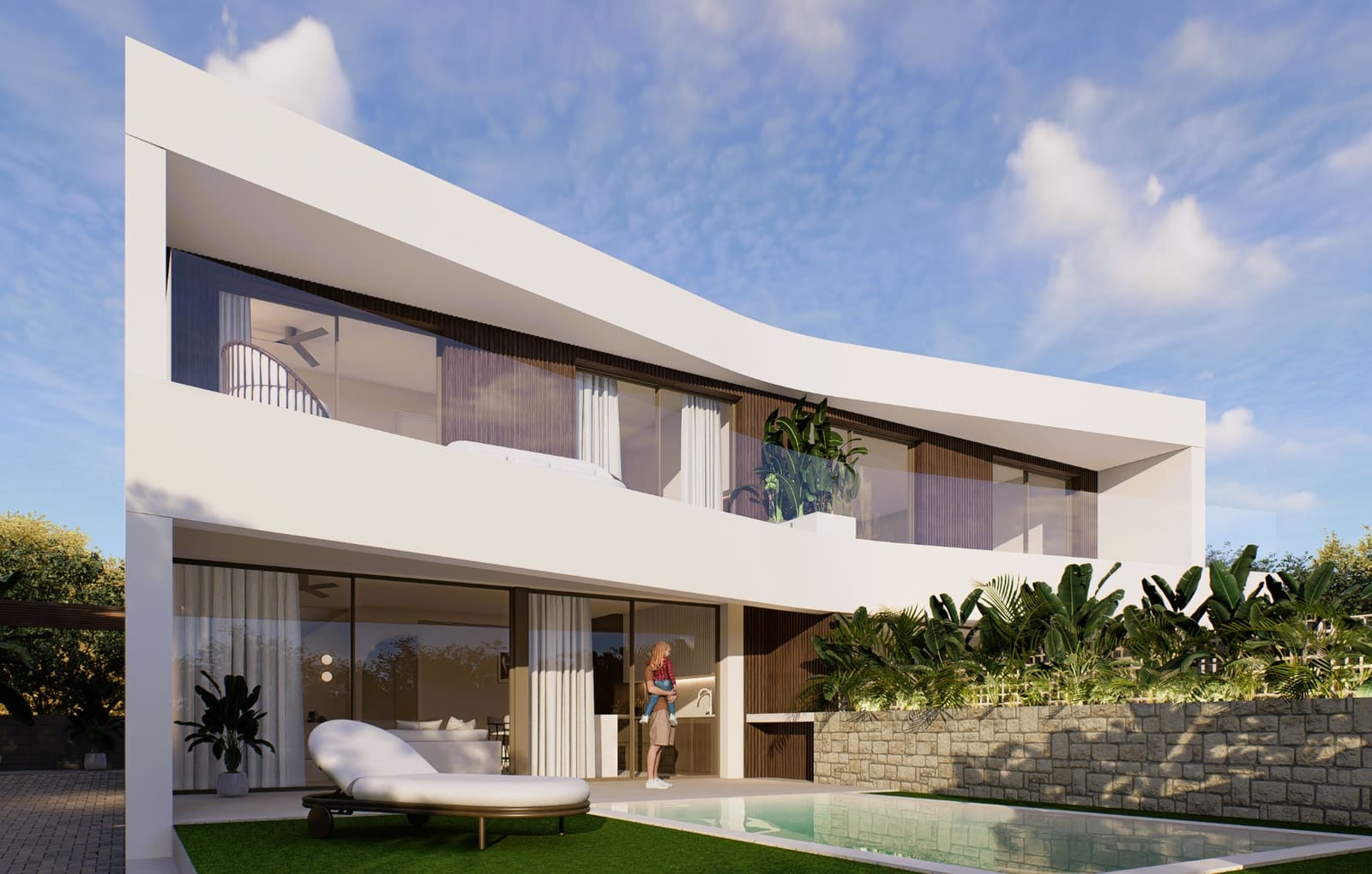 Chalet de 3 habitaciones en Gran Alacant en venta con piscina garaje - 570.000 € (Ref: 9731309)