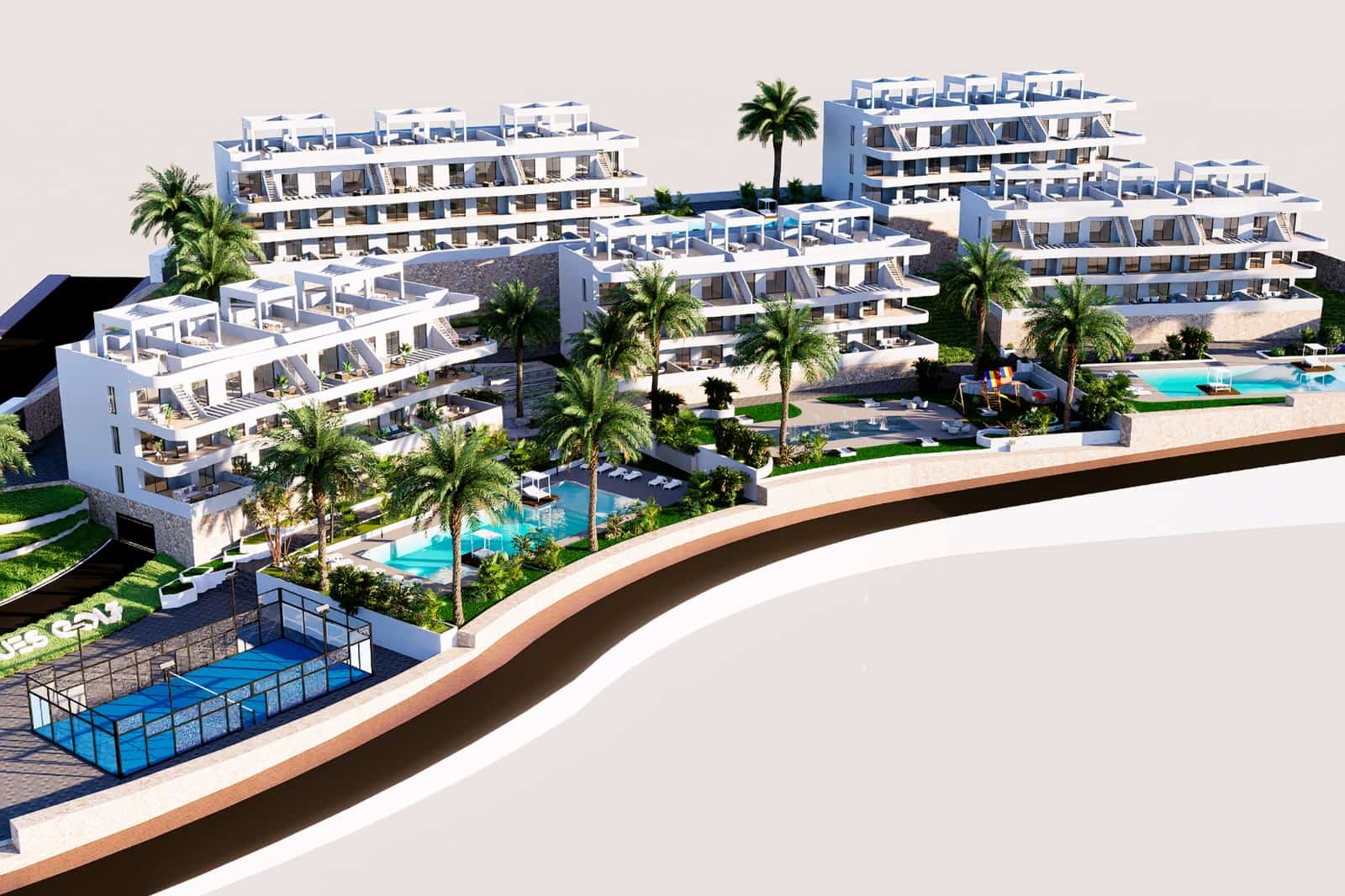 2 soveværelse Lejlighed til salg i Finestrat med swimmingpool garage - € 319.900 (Ref: 9731312)