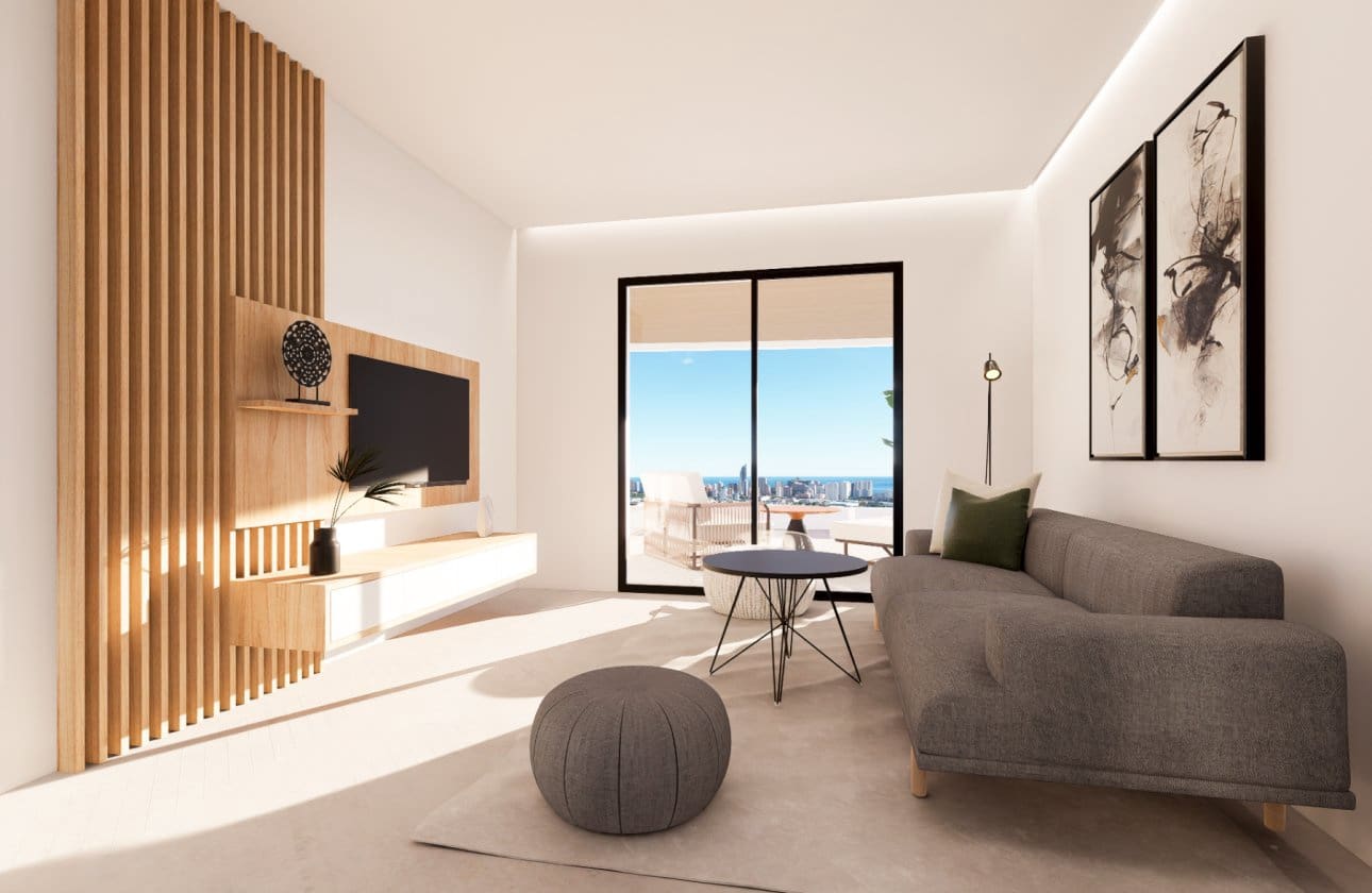 Apartamento de 2 habitaciones en Finestrat en venta con piscina garaje - 352.900 € (Ref: 9731312)