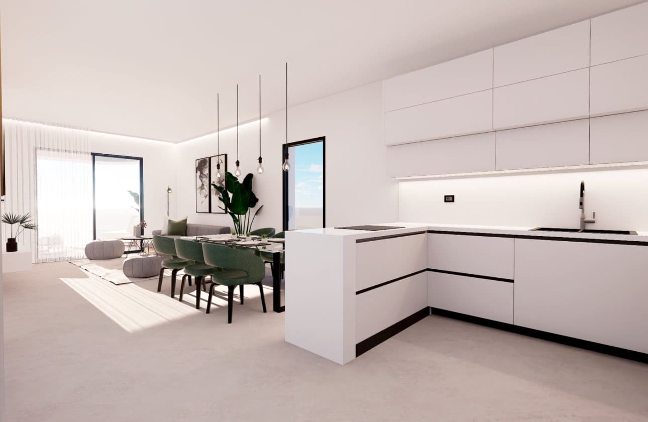 Apartamento de 2 habitaciones en Finestrat en venta con piscina garaje - 352.900 € (Ref: 9731312)