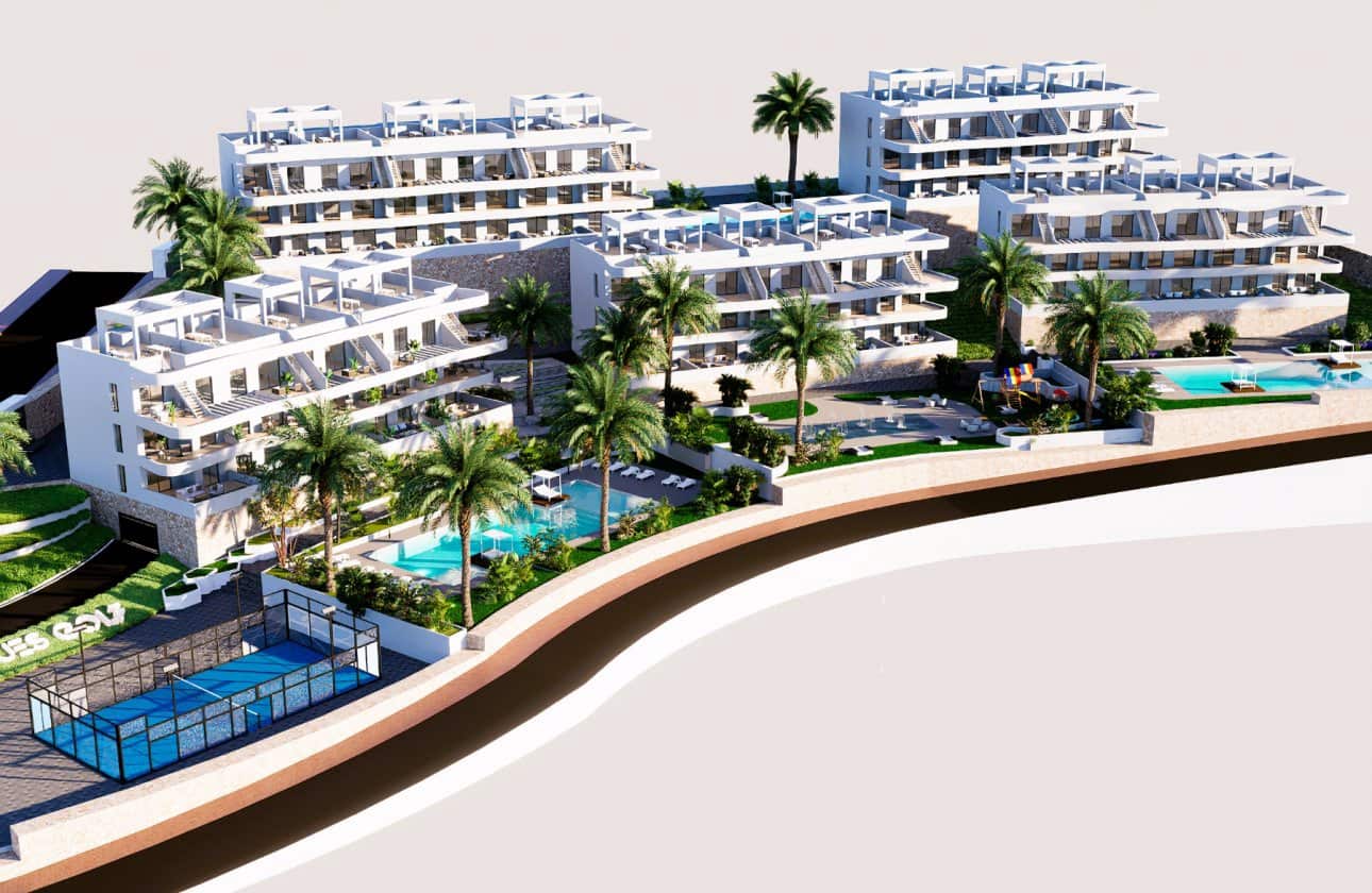 Apartamento de 2 habitaciones en Finestrat en venta con piscina garaje - 352.900 € (Ref: 9731312)