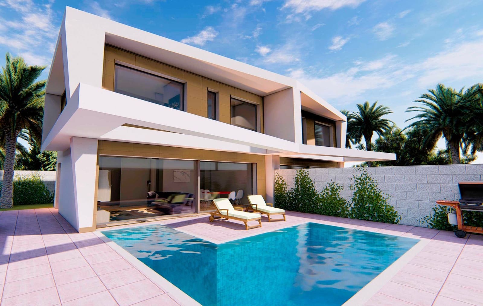 3 bedroom Villa for sale in Gran Alacant with pool garage - € 435,000 (Ref: 9731320)