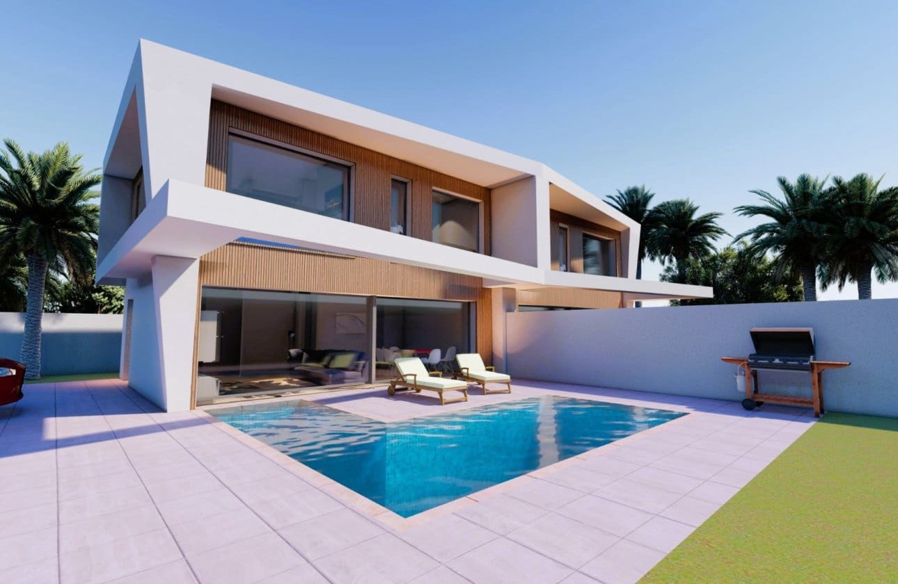 Chalet de 3 habitaciones en Gran Alacant en venta con piscina - 435.000 € (Ref: 9731320)