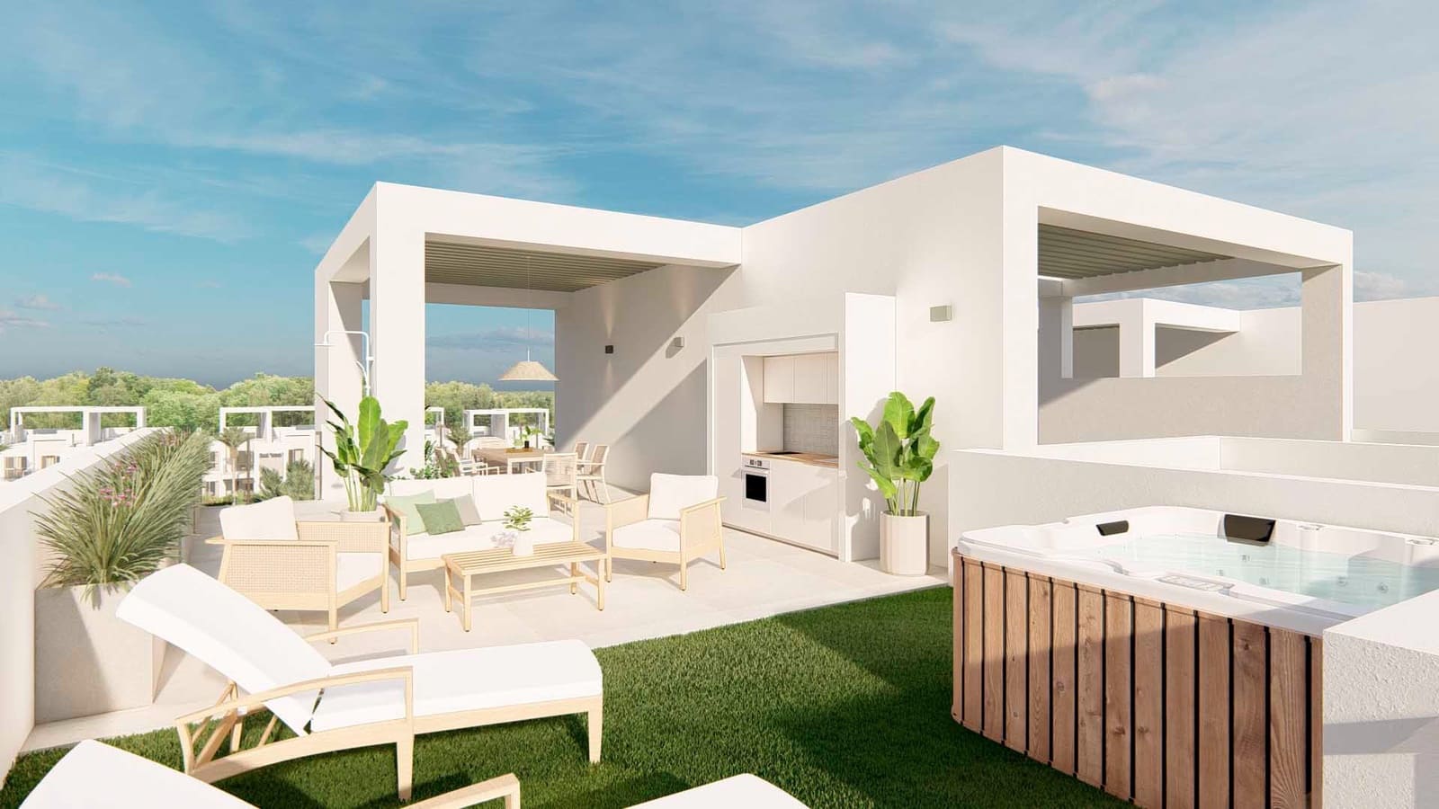 3 Zimmer Villa zu verkaufen in Ciudad Quesada mit Pool Garage - 289.000 € (Ref: 9731323)