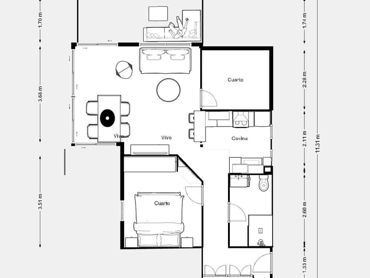 2 slaapkamer Appartement te koop in Sueca met zwembad - € 249.000 (Ref: 9282799)