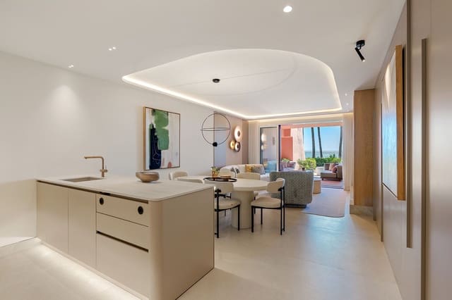 Apartamento de 3 habitaciones en Guadalmansa, Estepona en venta con piscina garaje - 2.695.000 € (Ref: 10035803)
