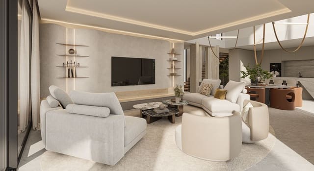 4 makuuhuone Huvila myytävänä paikassa San Pedro de Alcantara, Marbella mukana uima-altaan - 4 950 000 € (Ref: 10071028)
