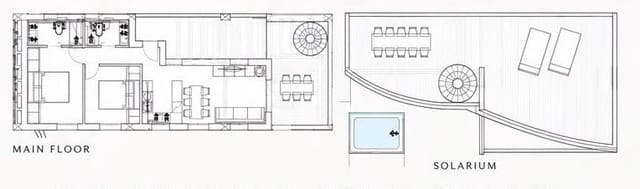 2 soverom Penthouse til salgs i Zona Calvario, Estepona med svømmebasseng garasje - € 470 000 (Ref: 10085228)