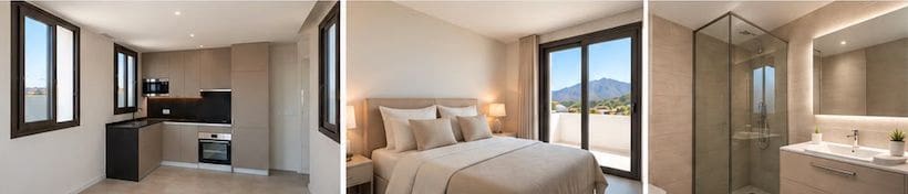 2 soverom Penthouse til salgs i Estepona med svømmebasseng garasje - € 470 000 (Ref: 10085228)