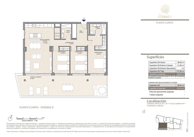 3 chambre Appartement à vendre à Las Gaviotas  - Carvajal, Fuengirola avec piscine garage - 990 000 € (Ref: 10090068)