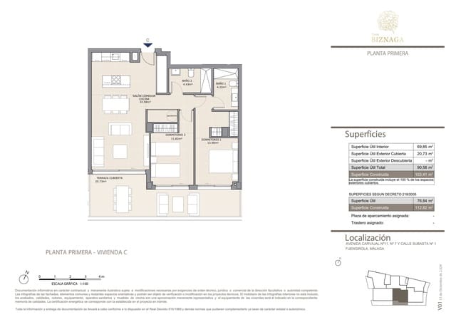 2 soveværelse Lejlighed til salg i Las Gaviotas  - Carvajal, Fuengirola med swimmingpool garage - € 594.000 (Ref: 10090070)