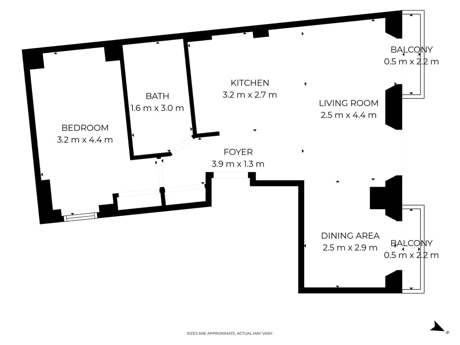 Apartamento de 1 habitación en Málaga ciudad en venta - 450.000 € (Ref: 10101123)