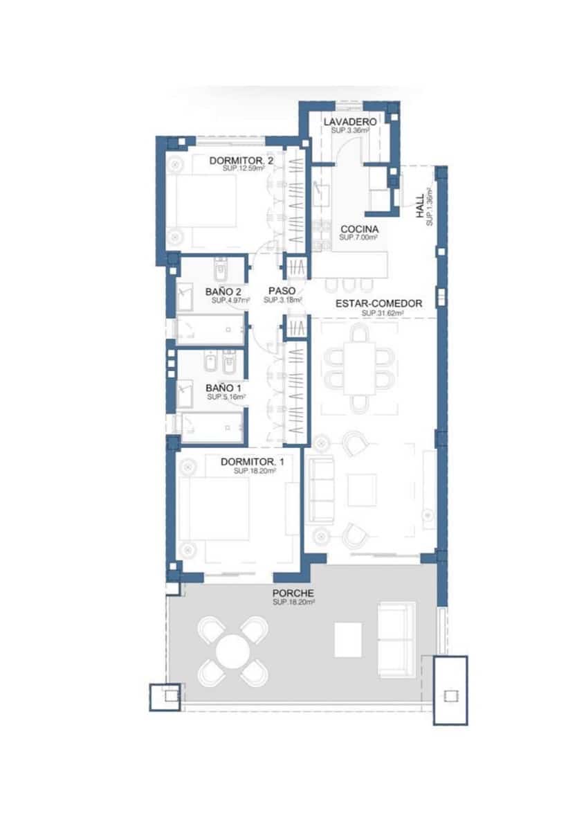 2 soverom Leilighet til salgs i Estepona med svømmebasseng - € 499 000 (Ref: 10120540)