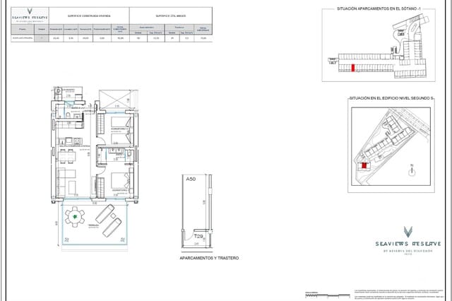 2 quarto Apartamento para venda em Las Gaviotas  - Carvajal, Fuengirola com piscina garagem - 695 000 € (Ref: 10121097)