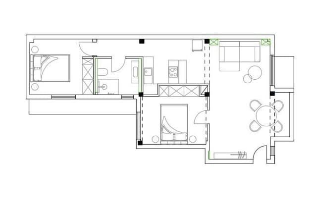 2 slaapkamer Flat te koop in Marques de la Fonsanta, Palma de Mallorca - € 650.000 (Ref: 10124780)