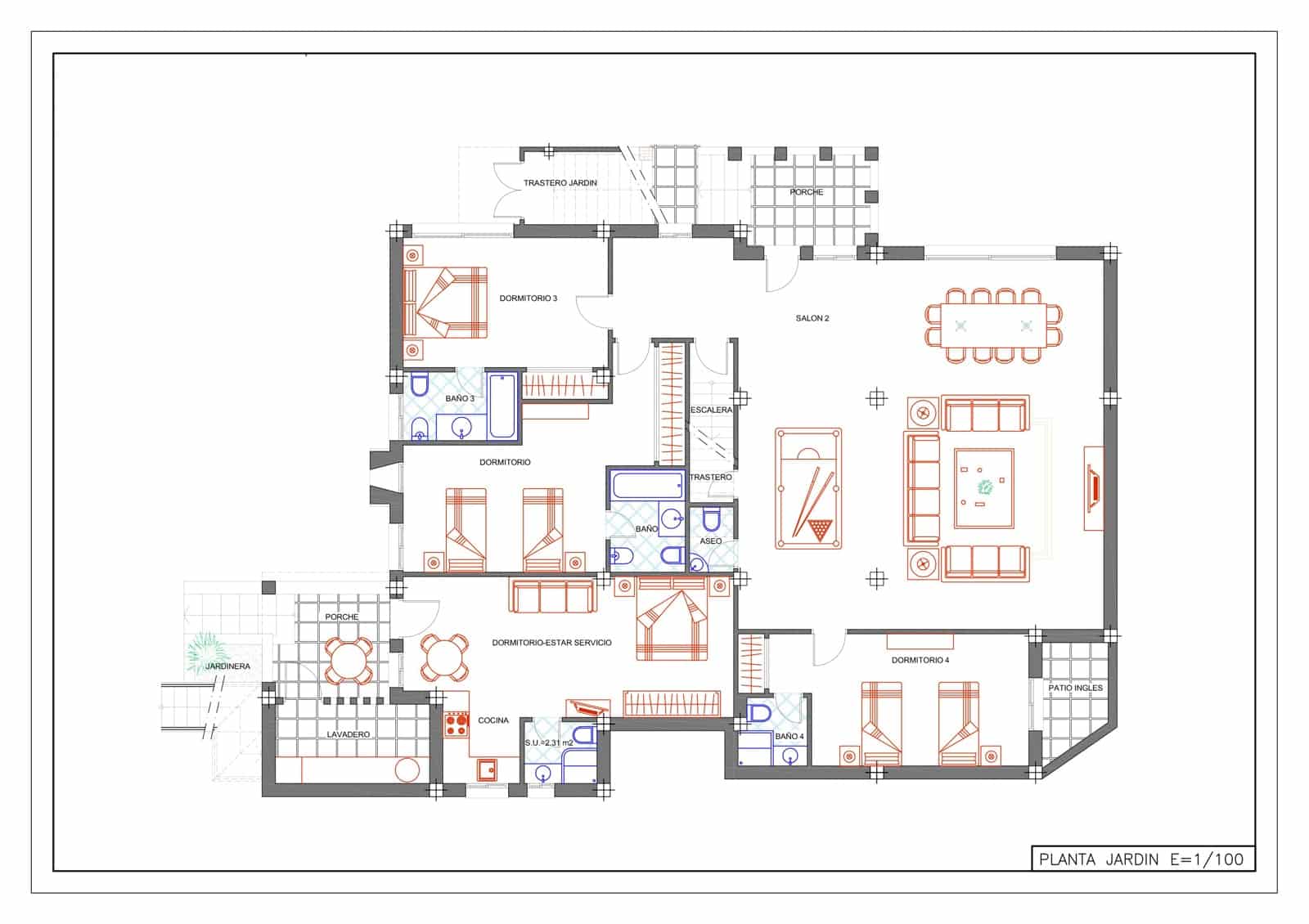 7 bedroom Villa for sale in Bel-Air with pool garage - € 1,690,000 (Ref: 10155865)