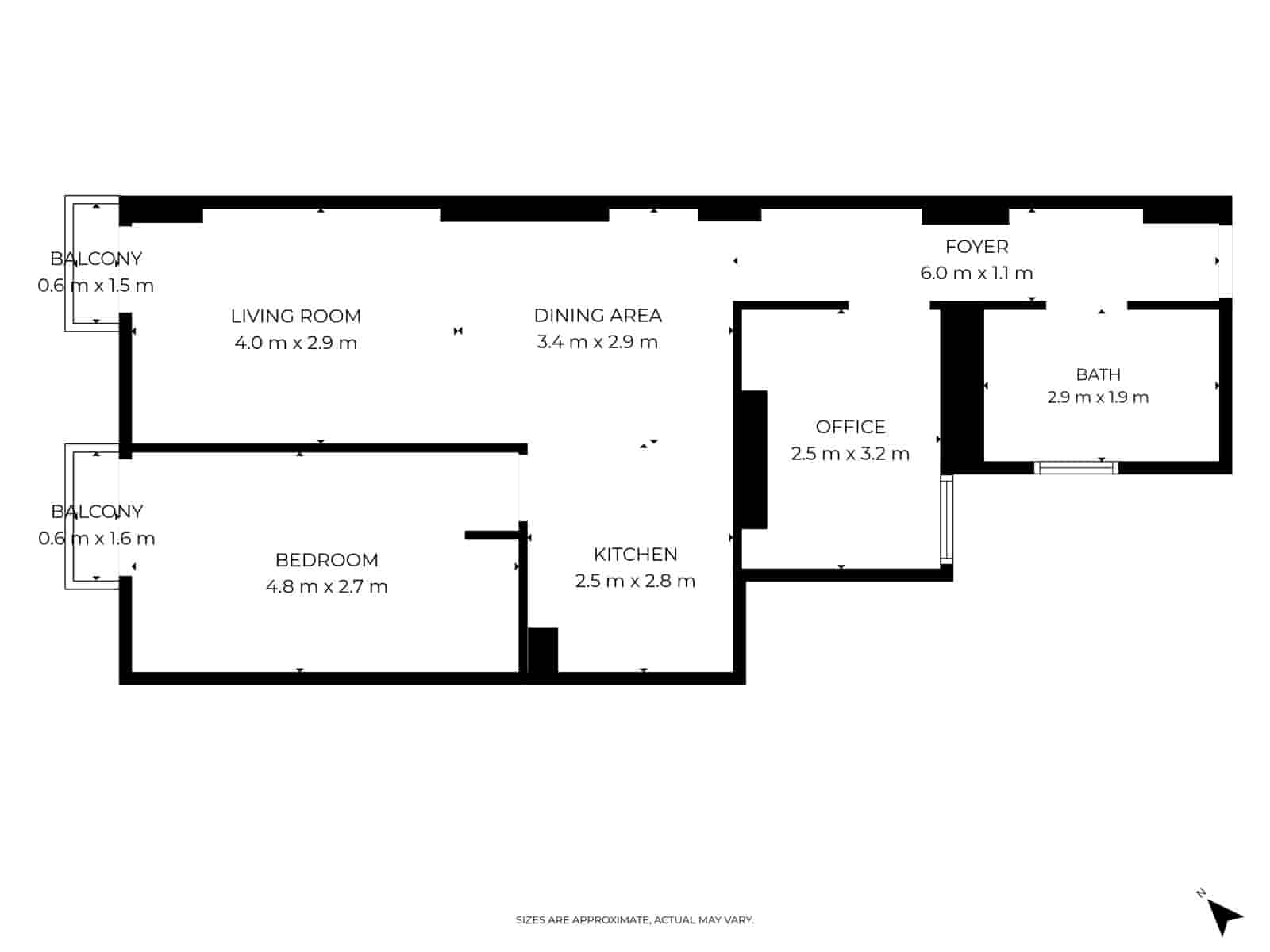 2 Zimmer Apartment zu verkaufen in Malaga Stadt - 549.000 € (Ref: 10183653)