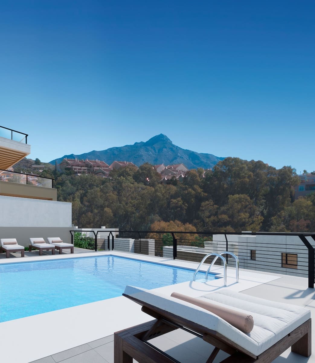 3 soveværelse Penthouse til salg i Marbella med swimmingpool - € 950.000 (Ref: 6606487)