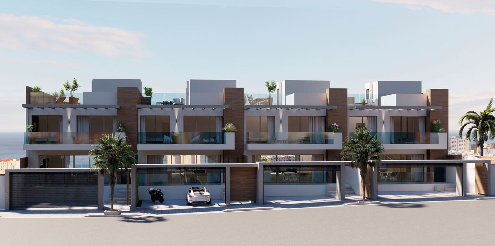 3 soverom Kjedet enebolig til salgs i Fuengirola med svømmebasseng - € 1 460 000 (Ref: 6987469)