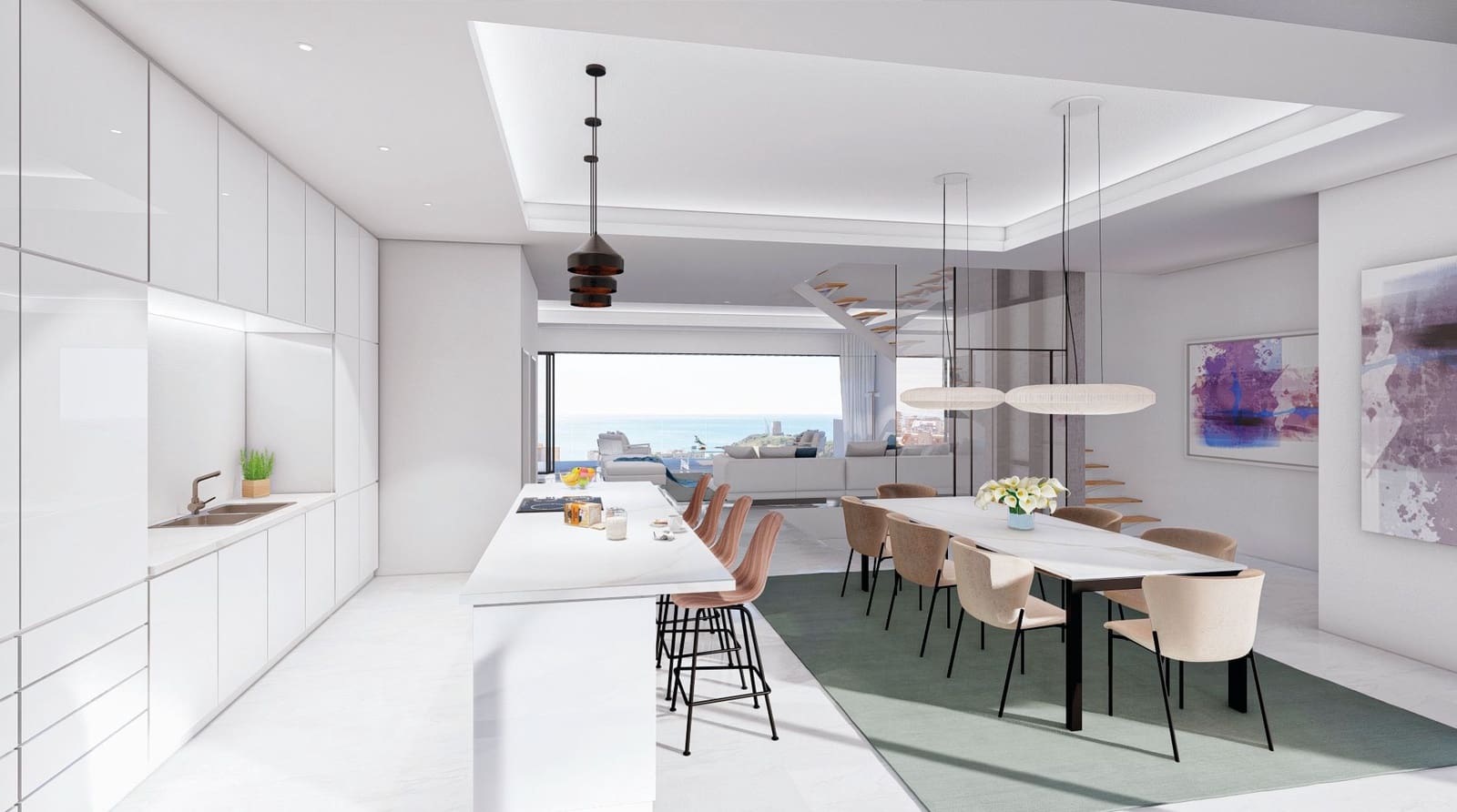 4 soveværelse Semi-Rækkehus til salg i Fuengirola med swimmingpool - € 1.460.000 (Ref: 7030336)