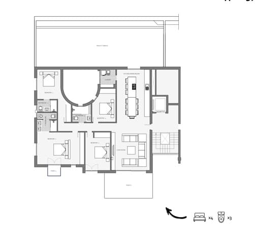 4 slaapkamer Appartement te koop in Costa de la Calma, Calvià met zwembad - € 2.068.500 (Ref: 7352833)