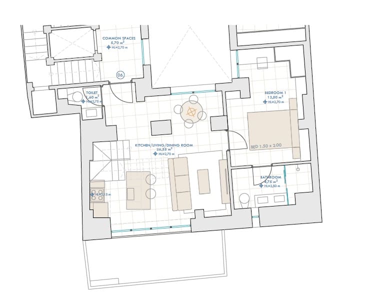 2 slaapkamer Appartement te koop in Malaga stad - € 880.000 (Ref: 7727364)