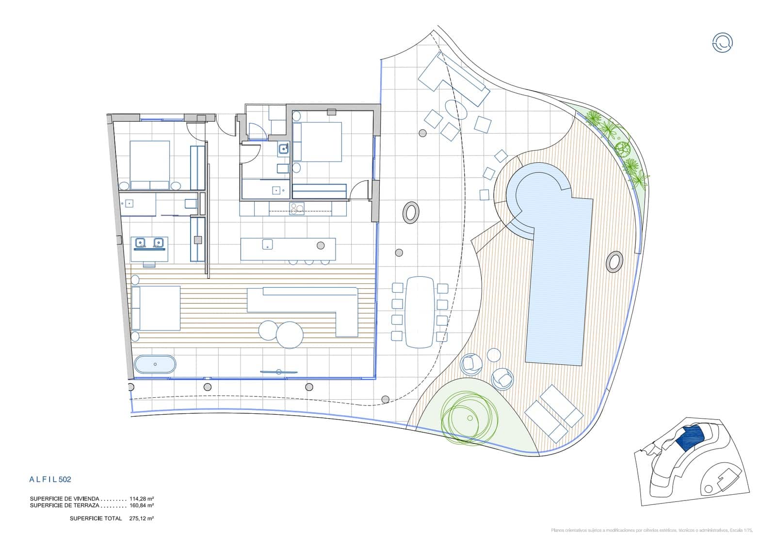 3 bedroom Penthouse for sale in Fuengirola with pool - € 1,990,000 (Ref: 7774859)