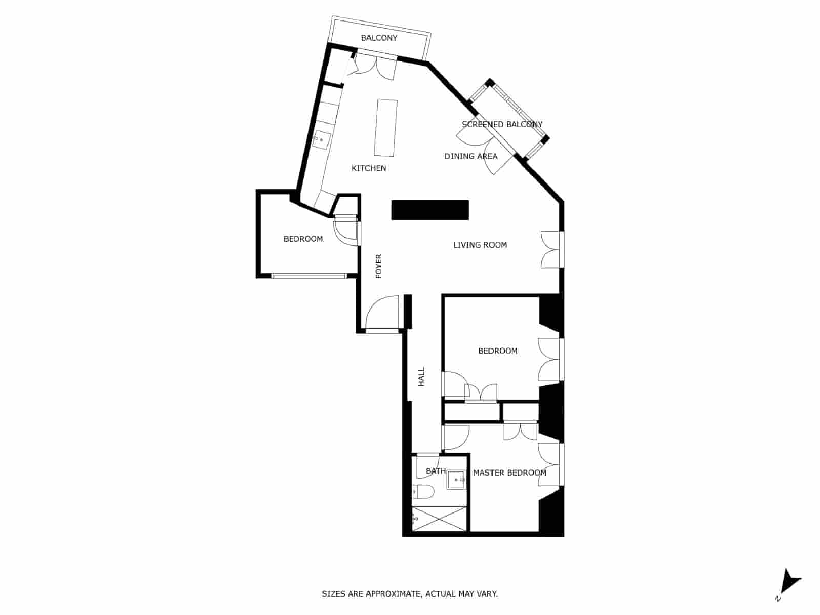 3 camera da letto Appartamento in vendita in Malaga citta - 849.000 € (Rif: 7813876)