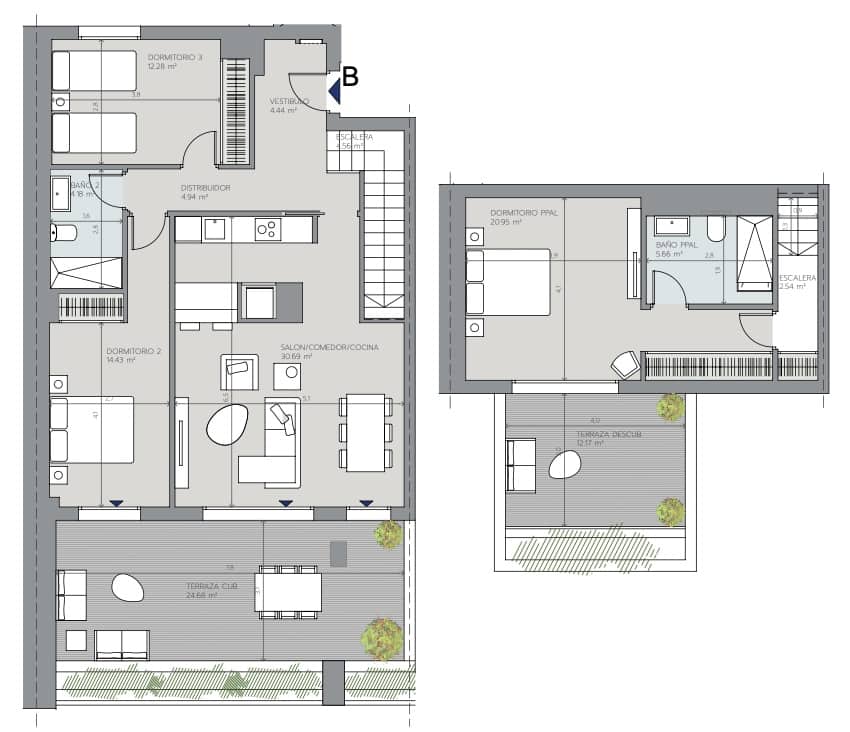3 soveværelse Lejlighed til salg i Benalmadena med swimmingpool - € 649.000 (Ref: 7829484)