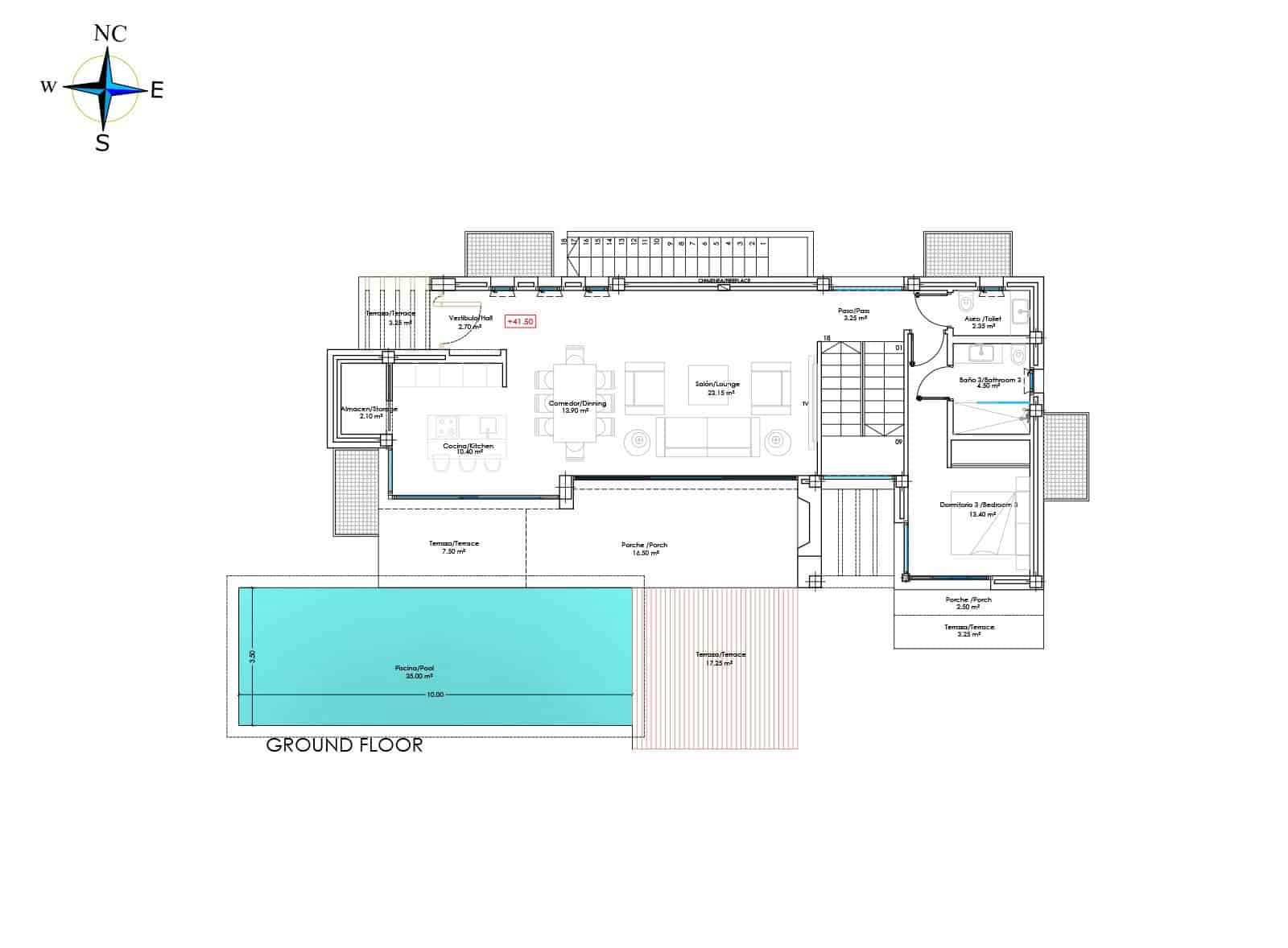 3 soveværelse Villa til salg i Estepona med swimmingpool - € 1.950.000 (Ref: 7879757)