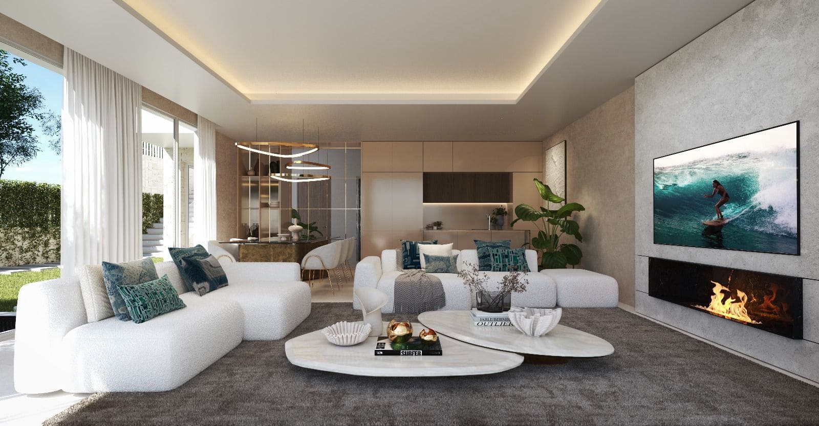 Chalet de 3 habitaciones en Mijas Costa en venta con piscina - 1.690.000 € (Ref: 7889950)